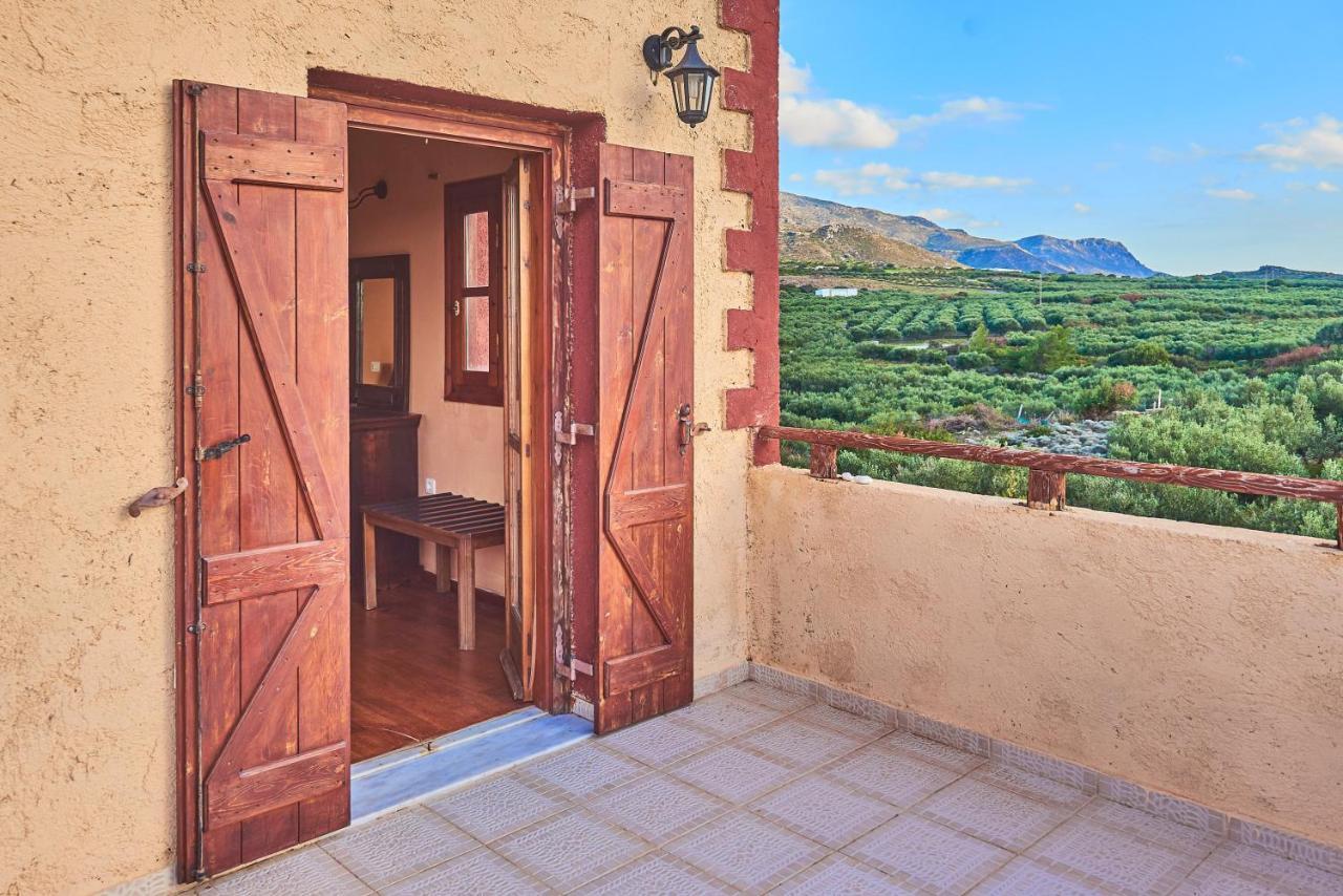 Villa Evenos Of 3 Bedrooms - Irida Country House Of 2 Bedrooms With Private Pools Elafonisi Buitenkant foto