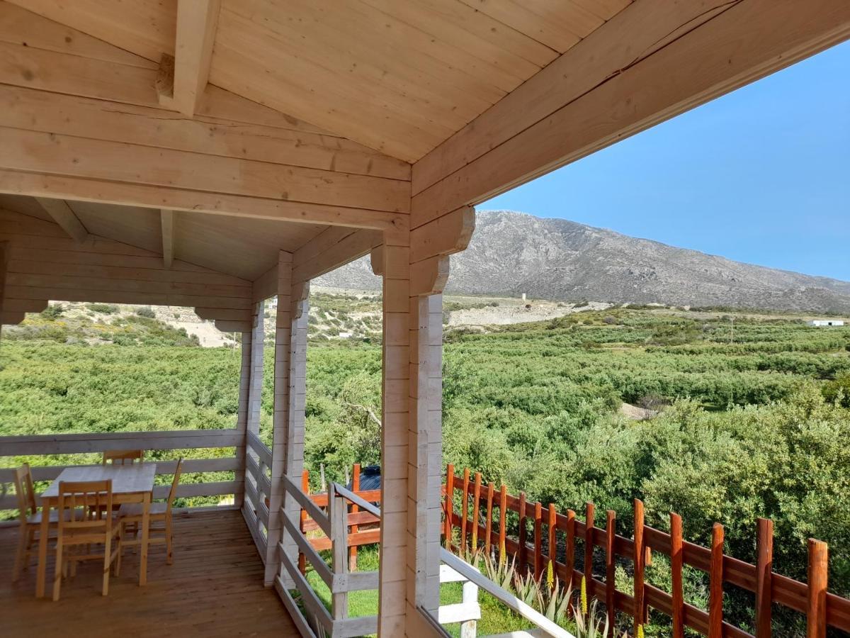 Villa Evenos Of 3 Bedrooms - Irida Country House Of 2 Bedrooms With Private Pools Elafonisi Buitenkant foto