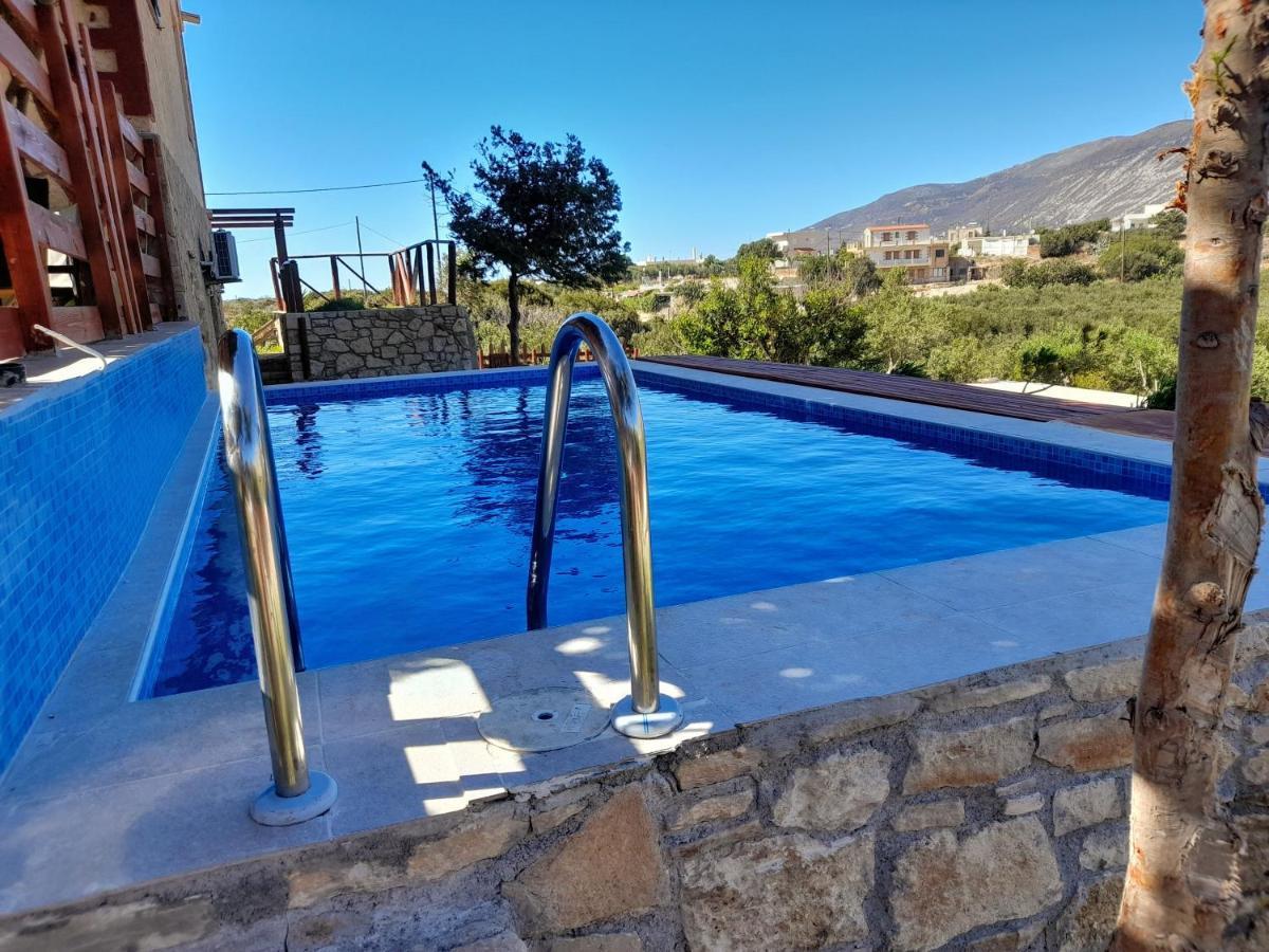 Villa Evenos Of 3 Bedrooms - Irida Country House Of 2 Bedrooms With Private Pools Elafonisi Buitenkant foto